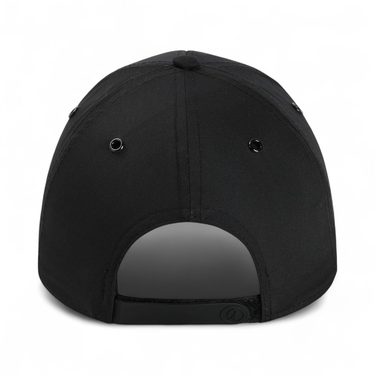 Back view of Imperial 6054 custom hat in black