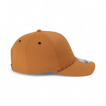 Right side view of Imperial 6054 custom hat in buckthorn brown
