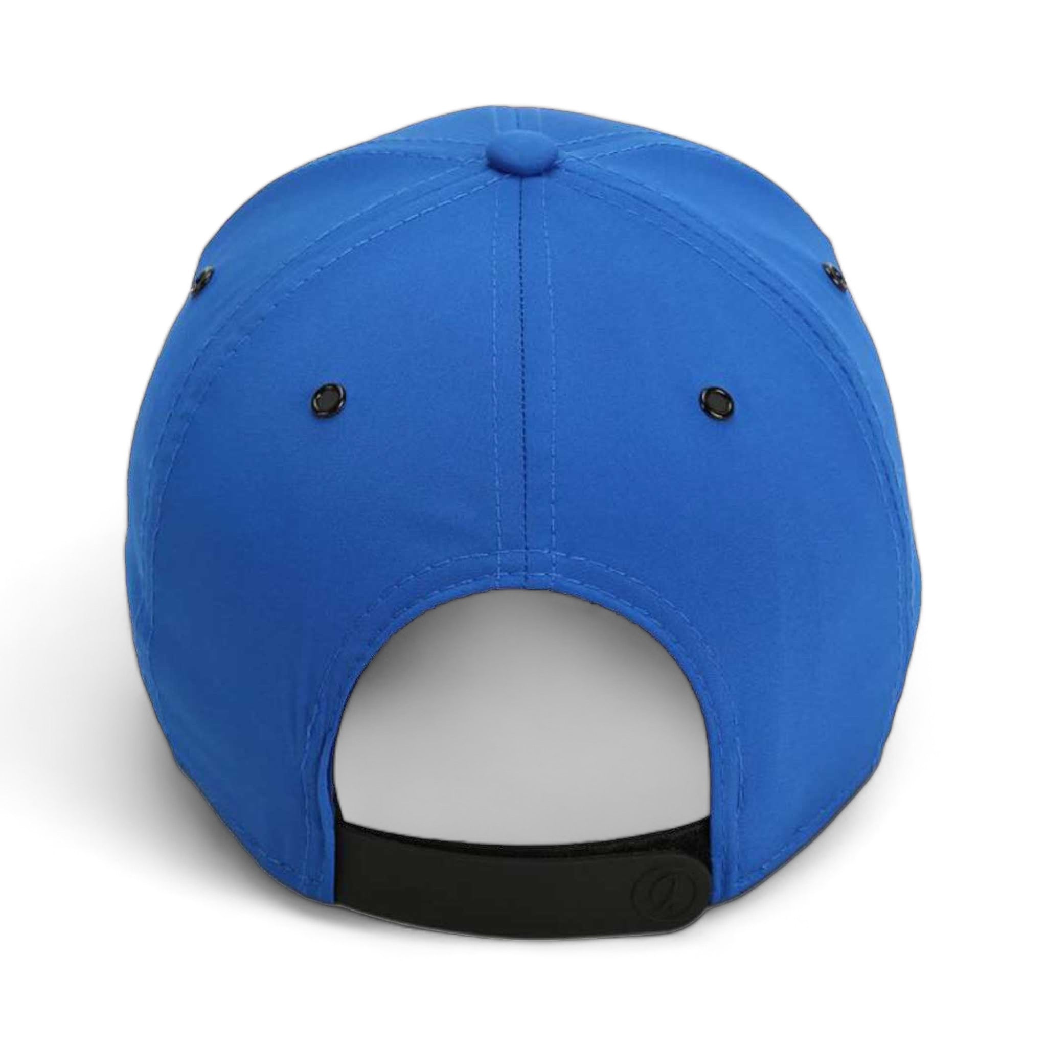 Back view of Imperial 6054 custom hat in royal