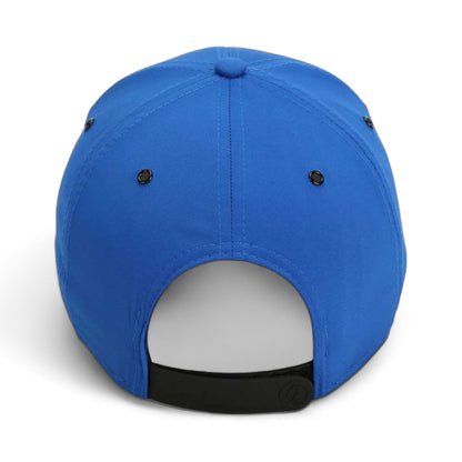 Back view of Imperial 6054 custom hat in royal