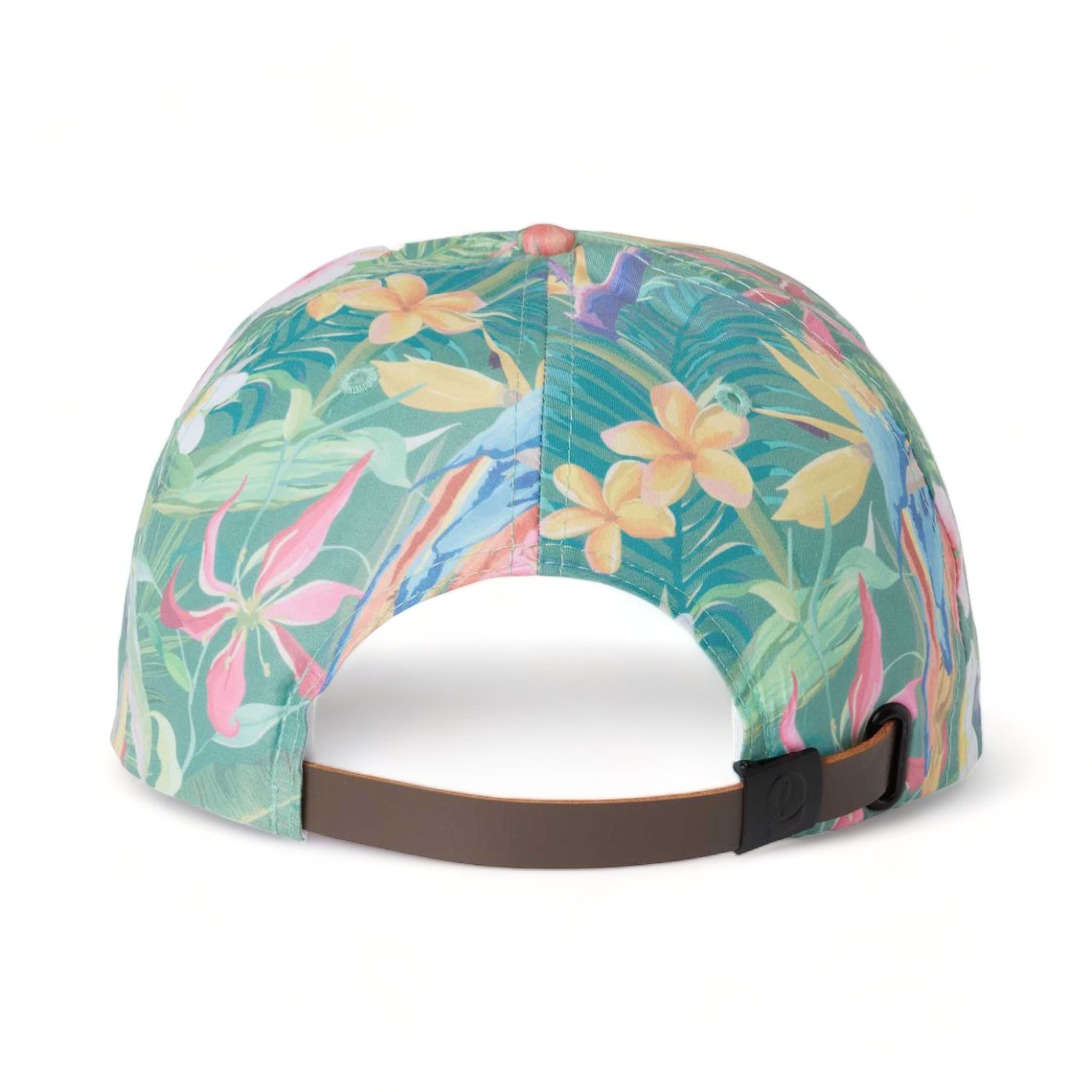 Back view of Imperial DNA010 custom hat in hawai'in rainforest