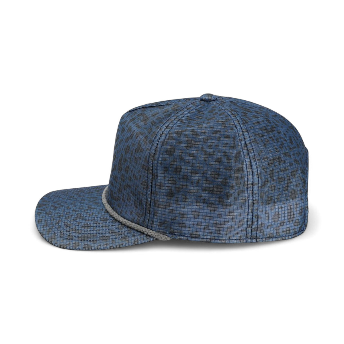 Left side view of Imperial DNA012 custom hat in trout dusk