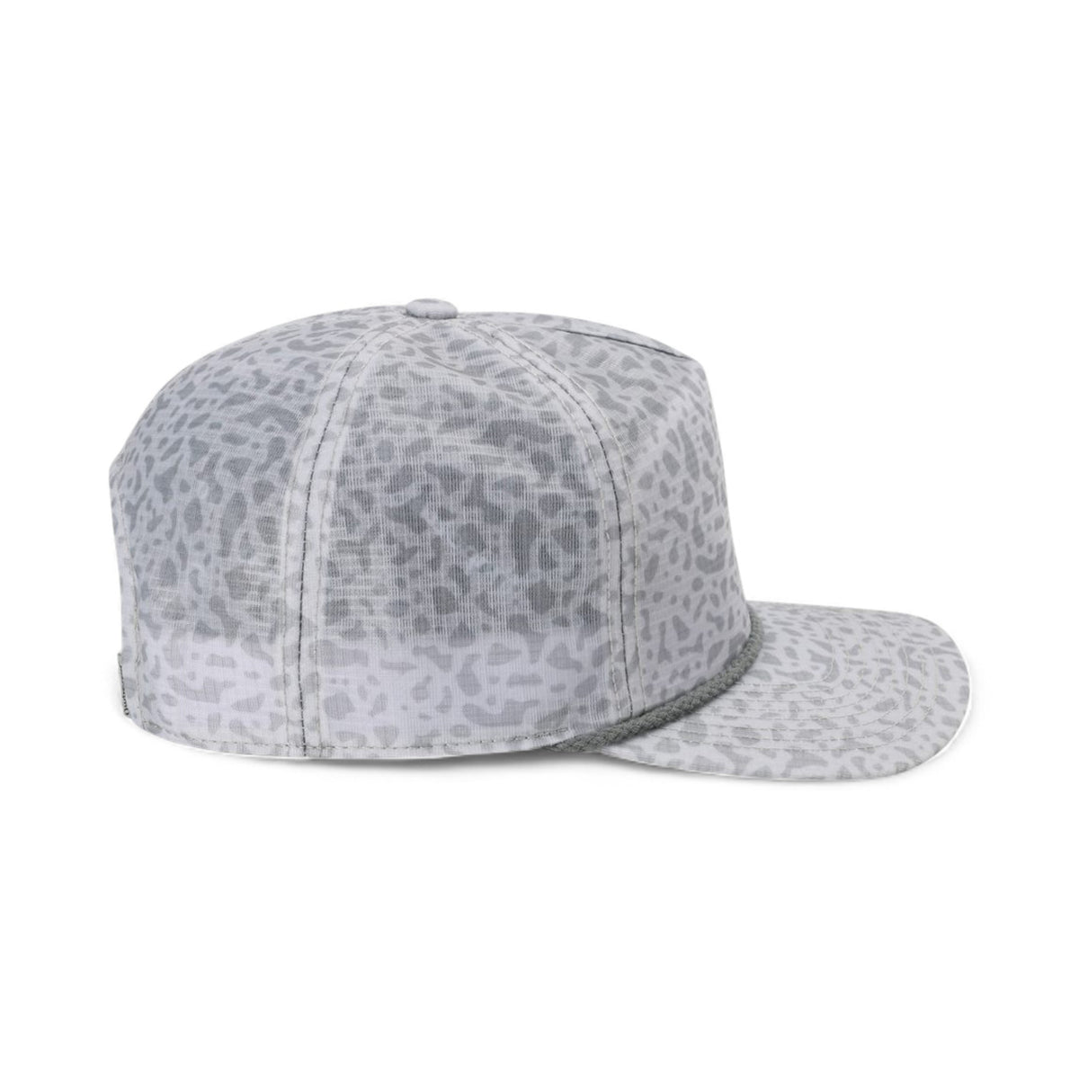 Right side view of Imperial DNA012 custom hat in trout grey