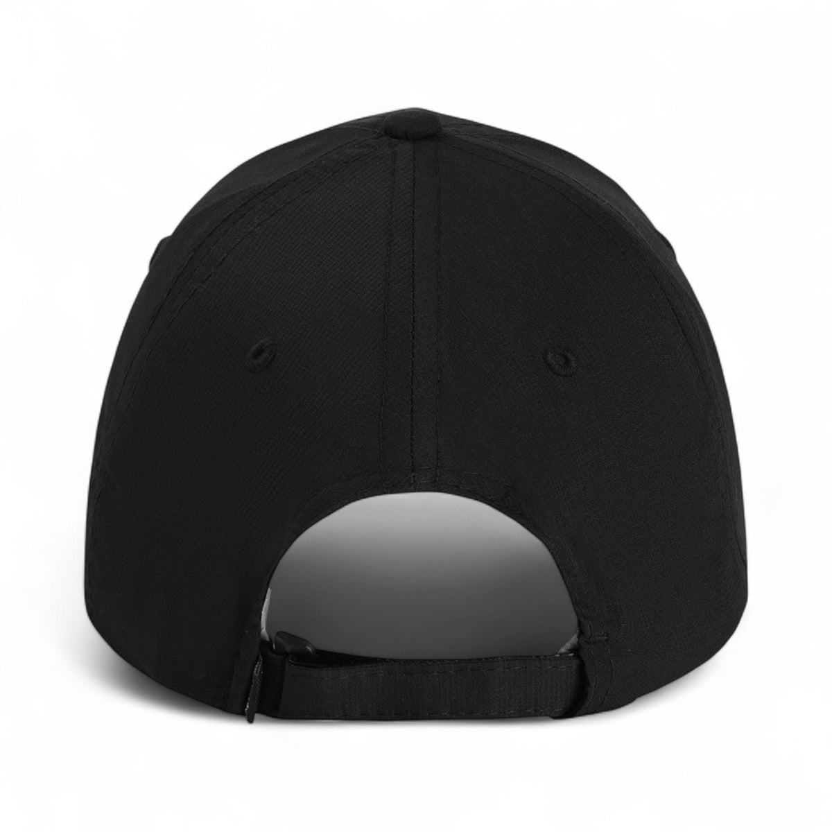 Back view of Imperial L210P custom hat in black