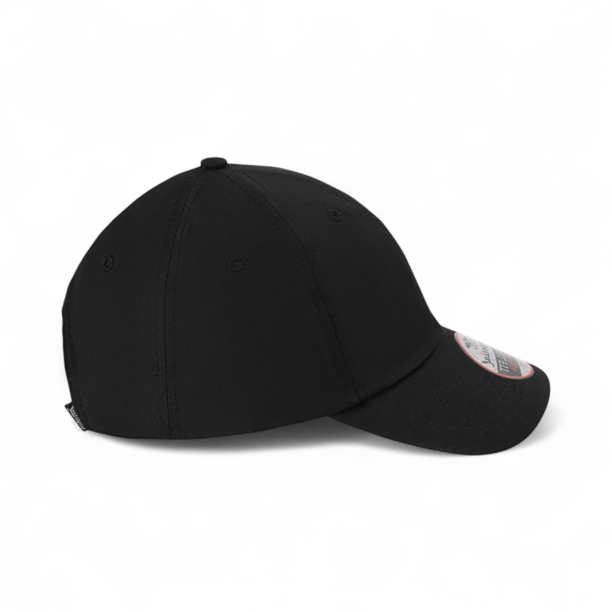 Right side view of Imperial L210P custom hat in black