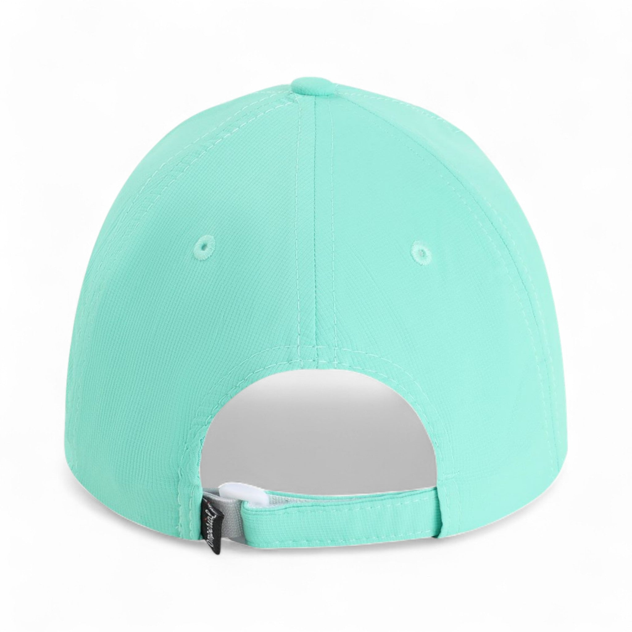 Back view of Imperial L210P custom hat in aqua
