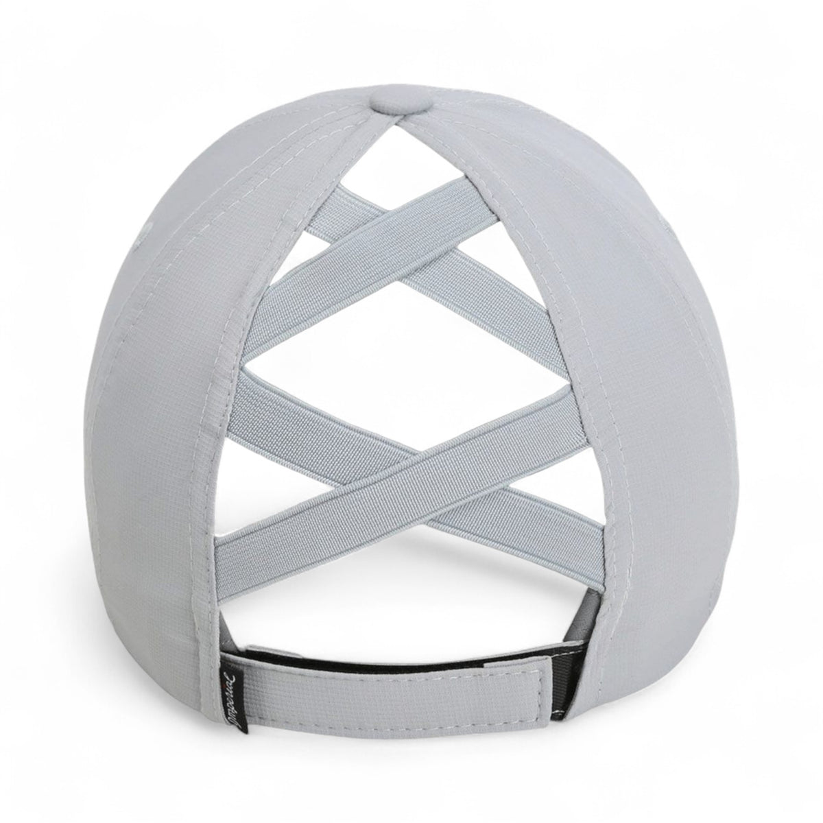 Back view of Imperial L338 custom hat in fog