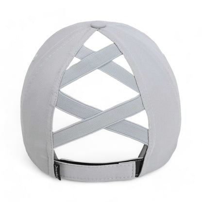 Back view of Imperial L338 custom hat in fog