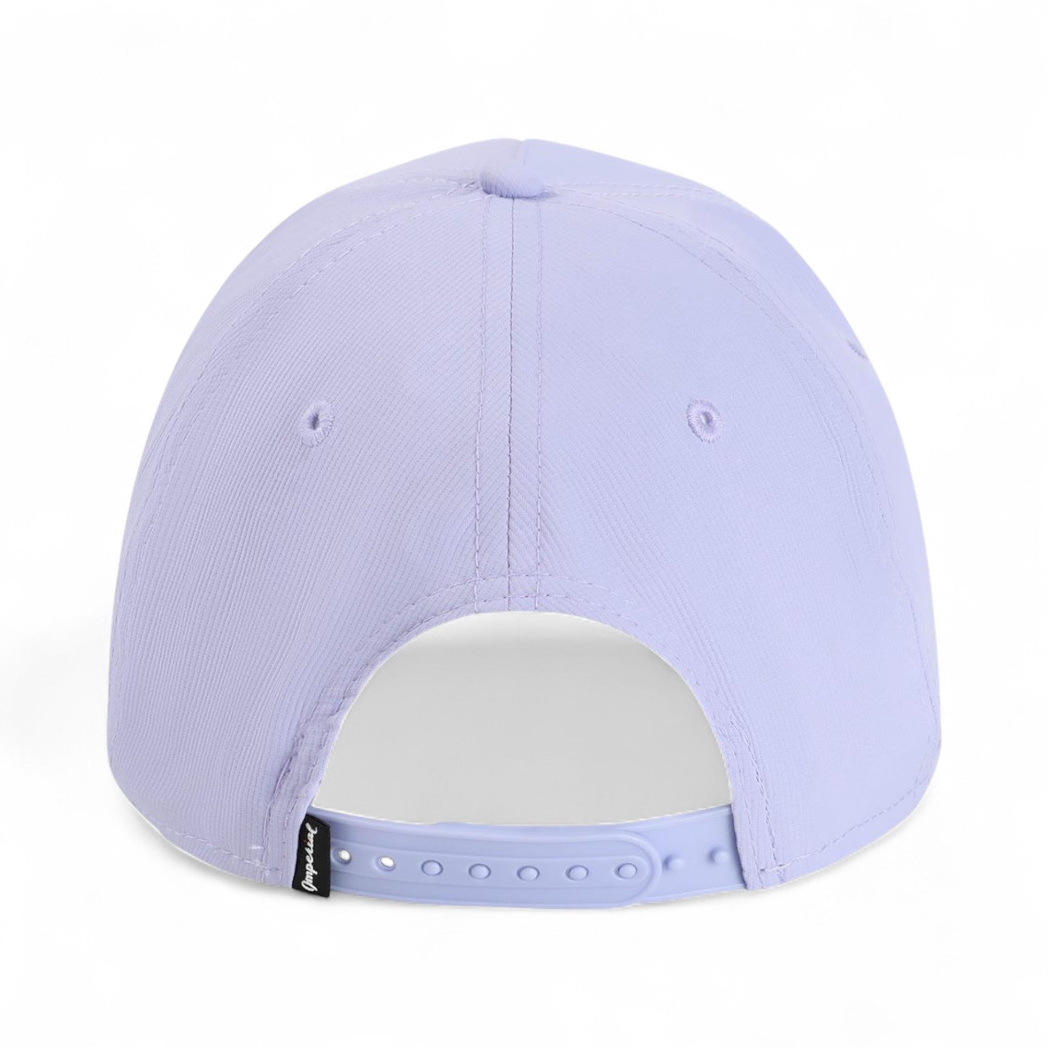 Back view of Imperial L5059 custom hat in lavender