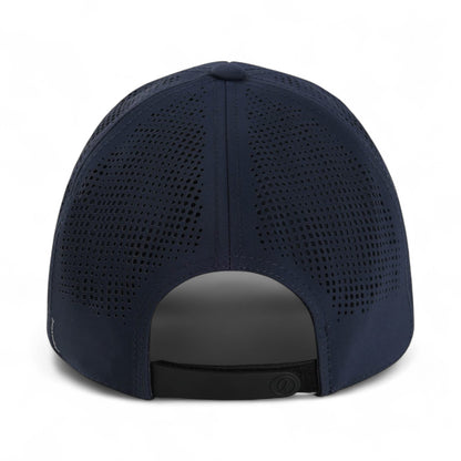 Back view of Imperial S1502 custom hat in true navy