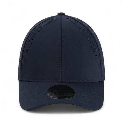Front view of Imperial S1502 custom hat in true navy