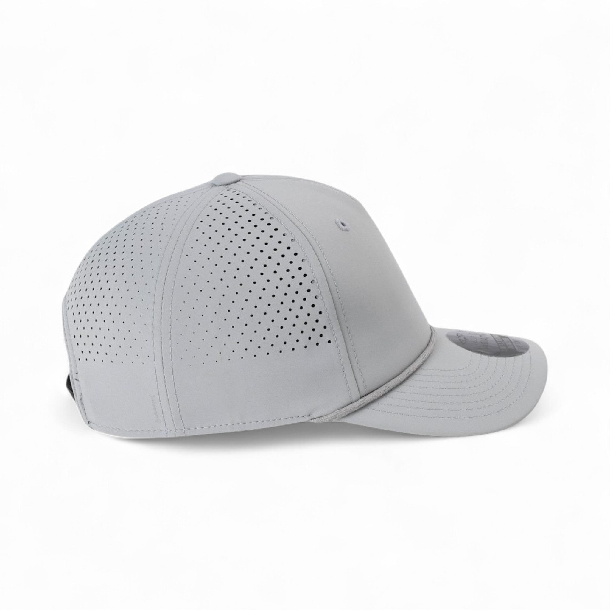 Right side view of Imperial S1505 custom hat in grey
