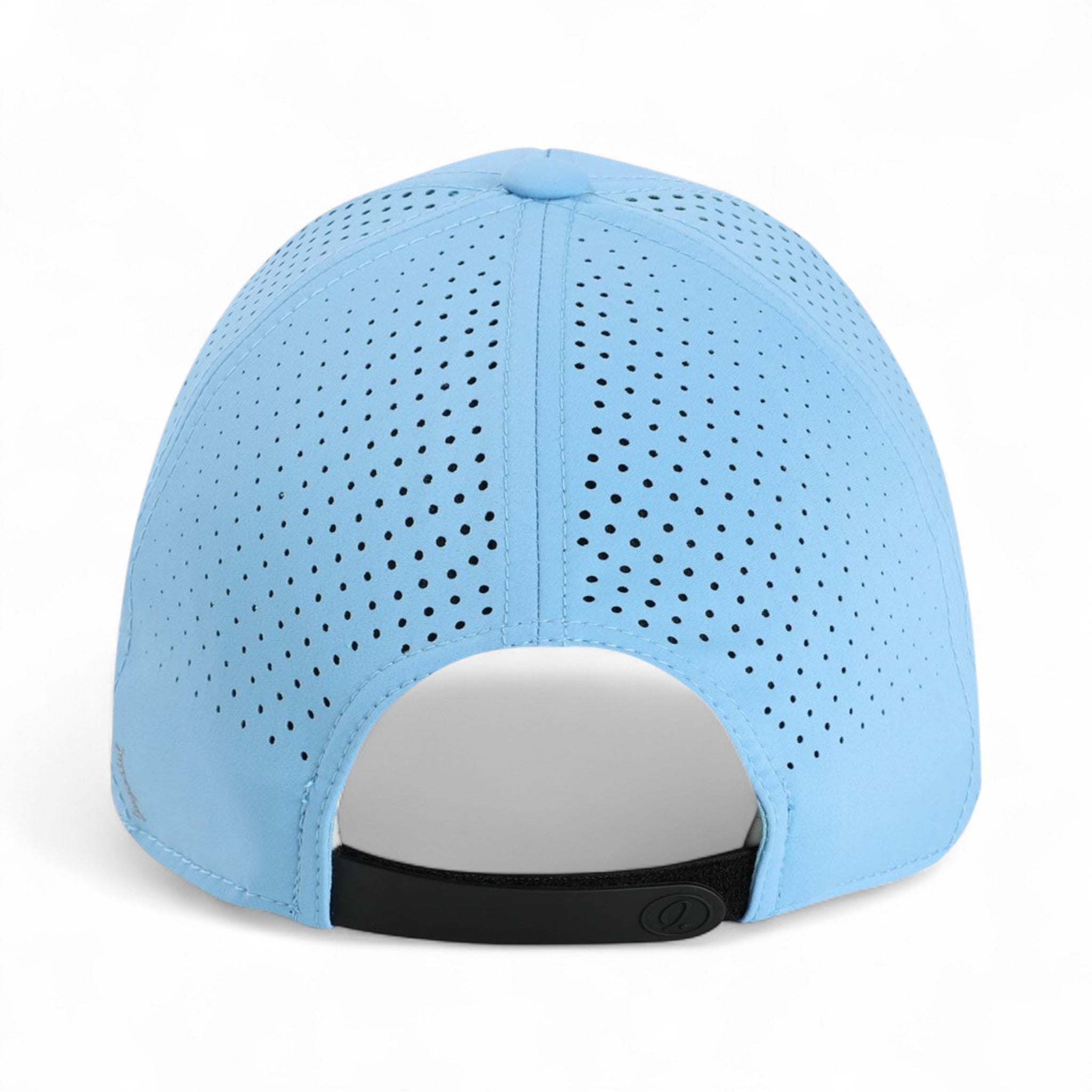 Back view of Imperial S1505 custom hat in light blue