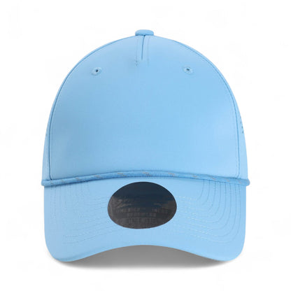 Front view of Imperial S1505 custom hat in light blue