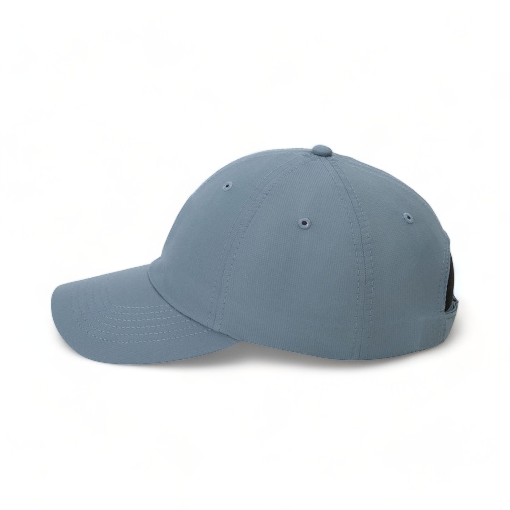 Side view of Imperial X210P custom hat in breaker blue