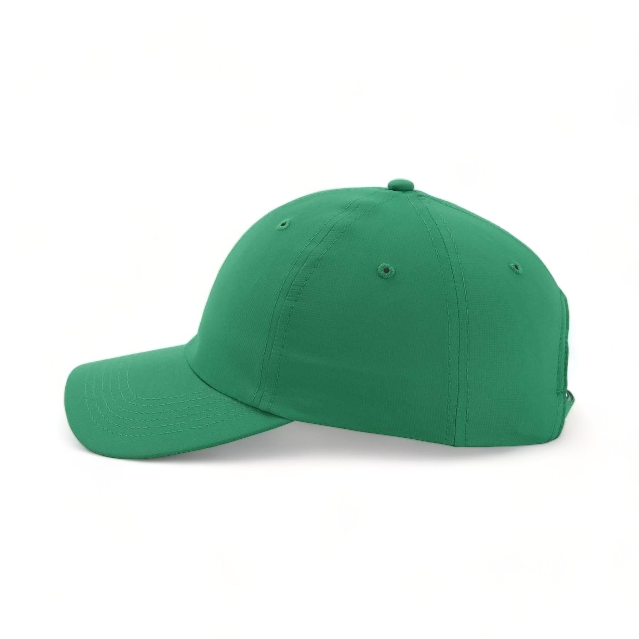 Side view of Imperial X210P custom hat in green