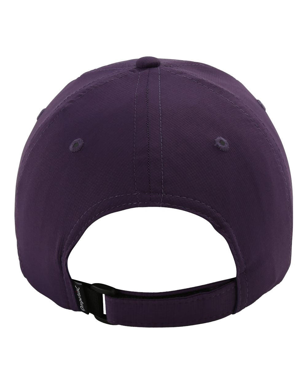 Back view of Imperial X210P custom hat in purple