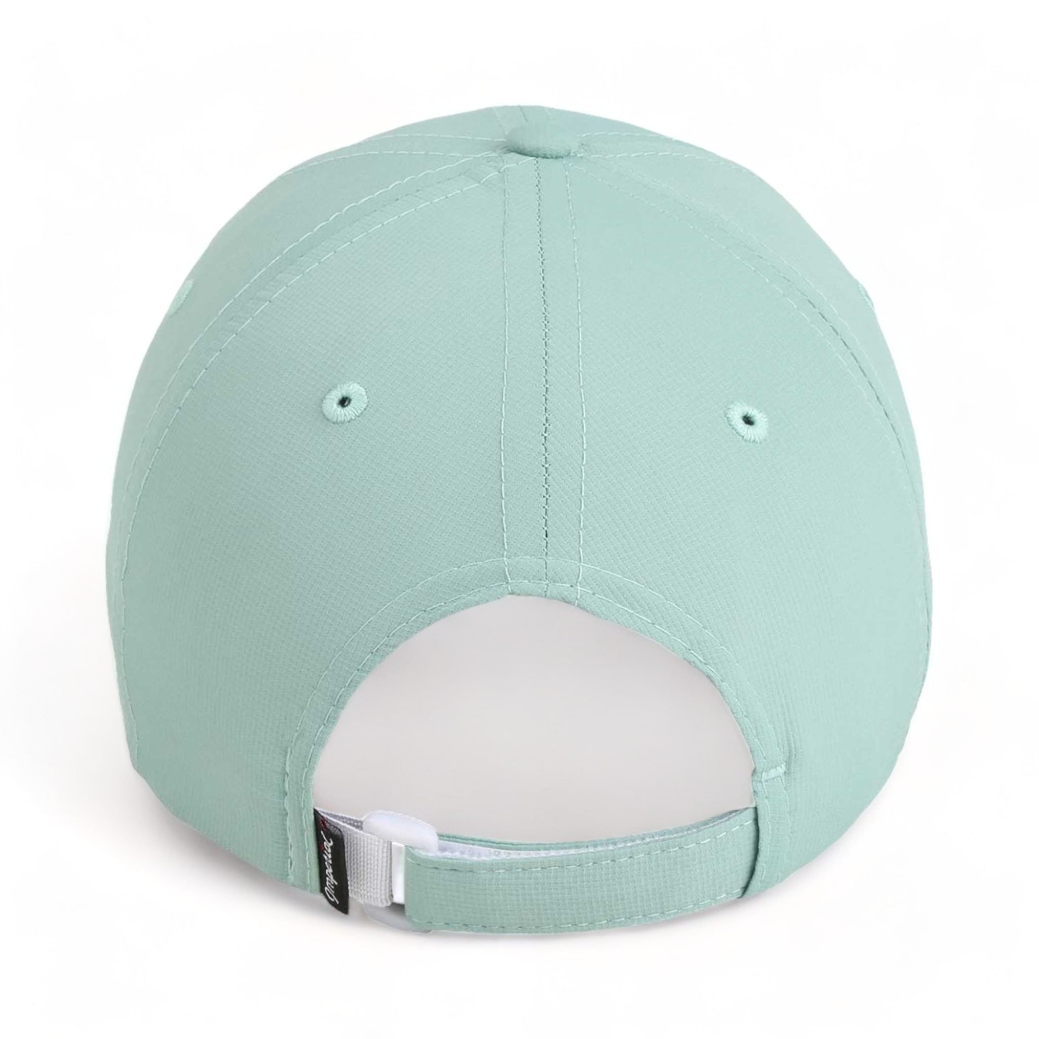 Back view of Imperial X210P custom hat in sage