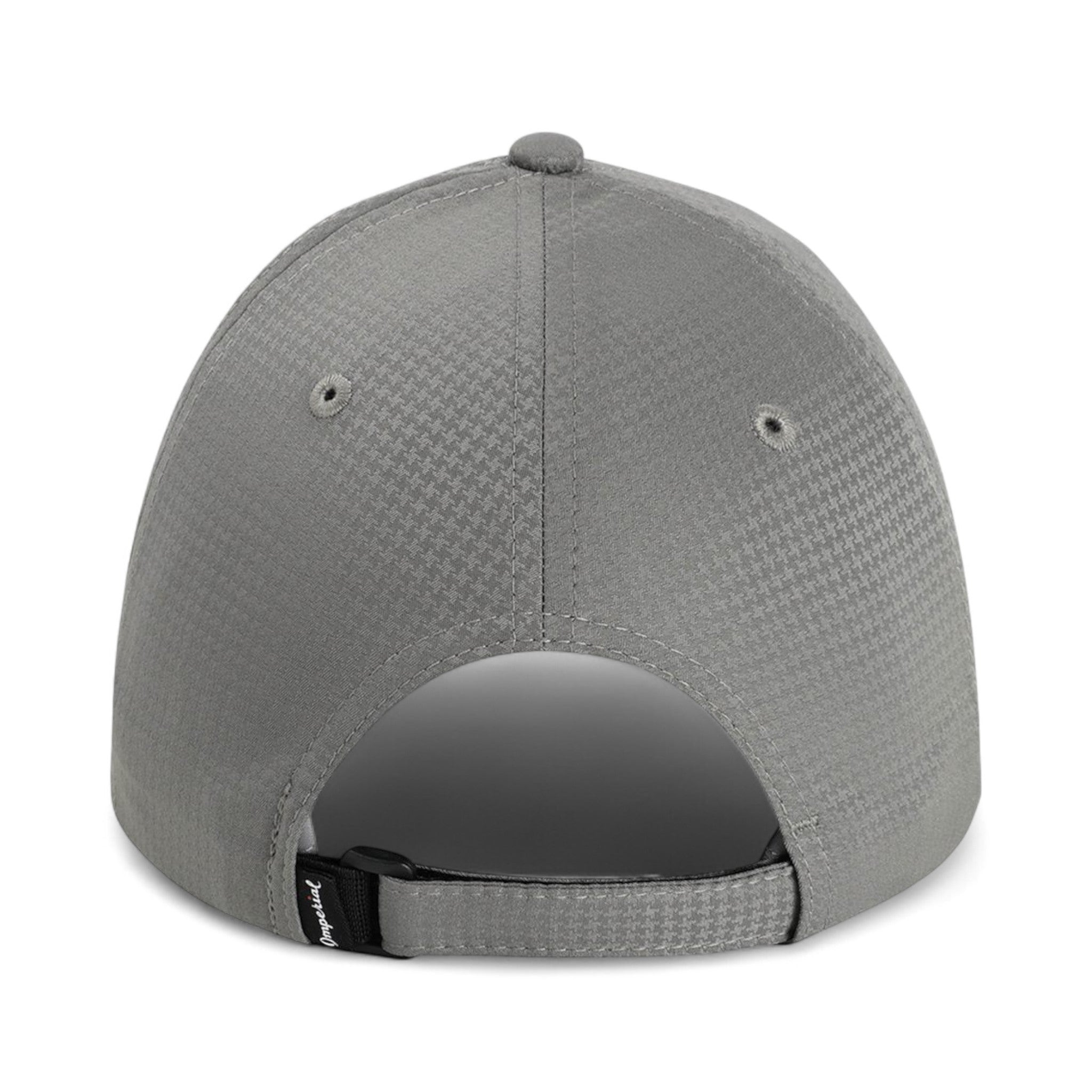 Back view of Imperial X210X custom hat in frost grey