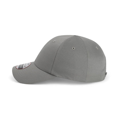Left side view of Imperial X210X custom hat in frost grey
