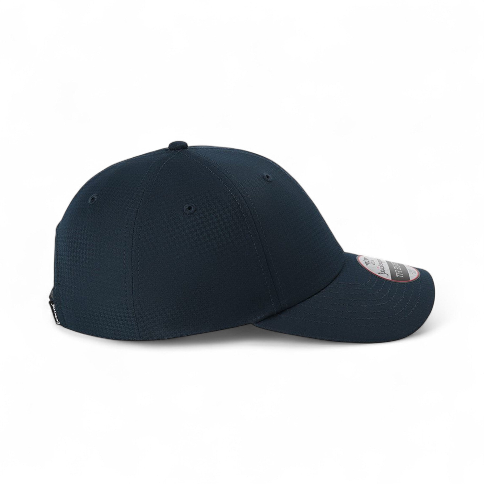 Right side view of Imperial X210X custom hat in true navy