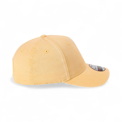 Right side view of Imperial X240 custom hat in apricot