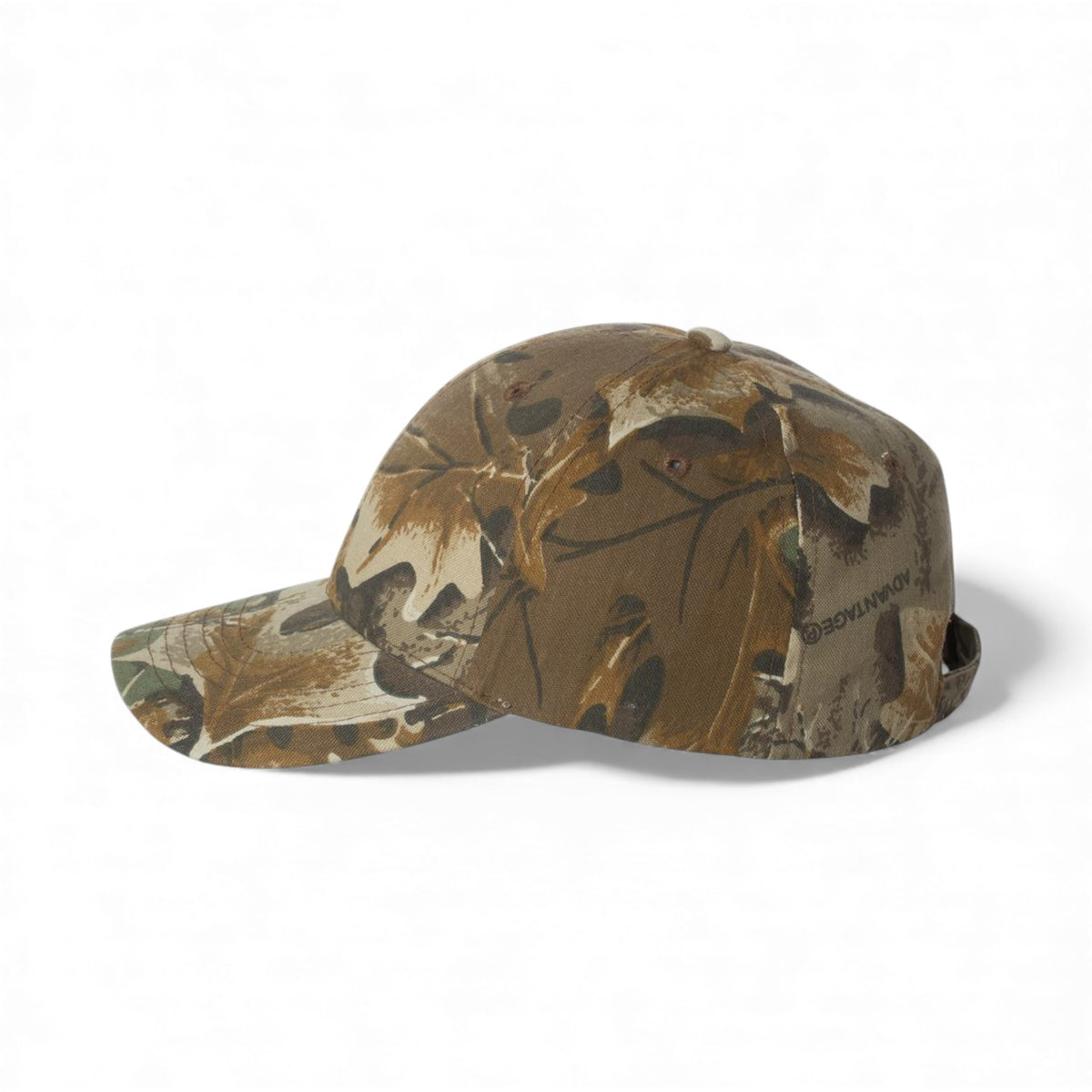 Left side view of Kati LC10 custom hat in advantage classic
