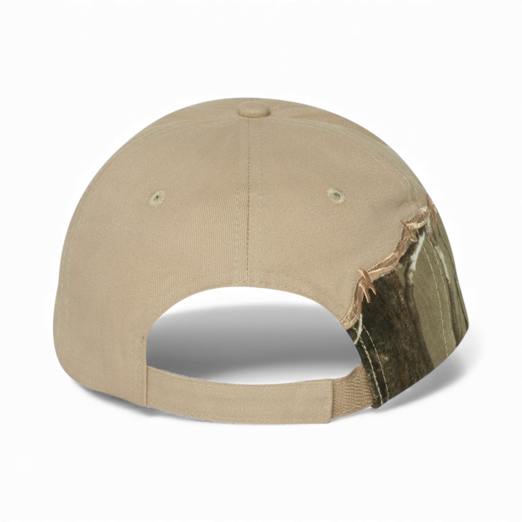 Back view of Kati LC4BW custom hat in ap and tan