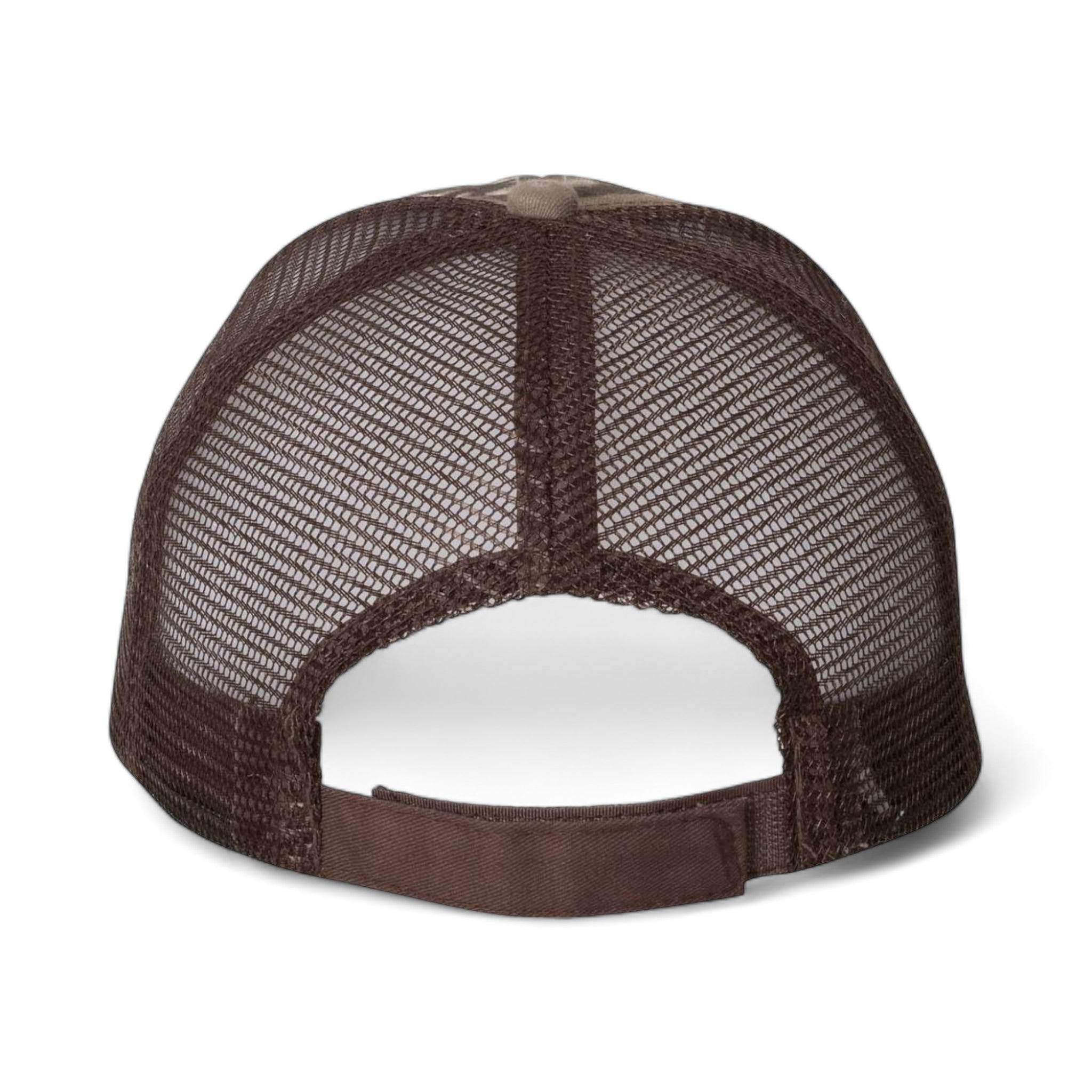 Back view of Kati LC5M custom hat in realtree ap and brown