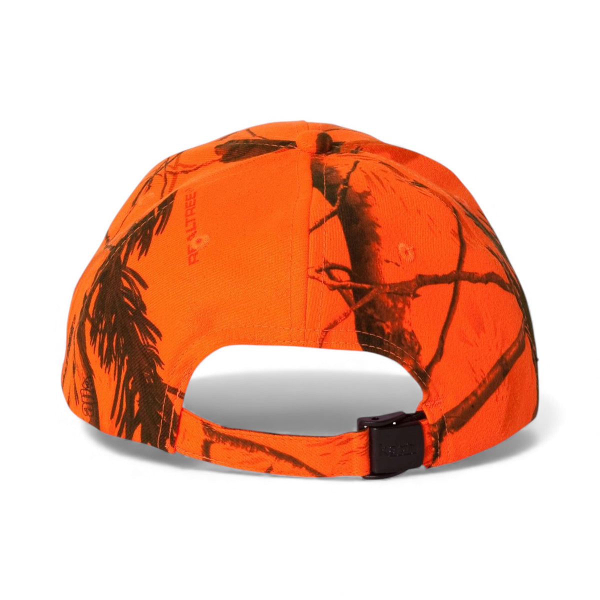 Back view of Kati SN200 custom hat in blaze realtree ap