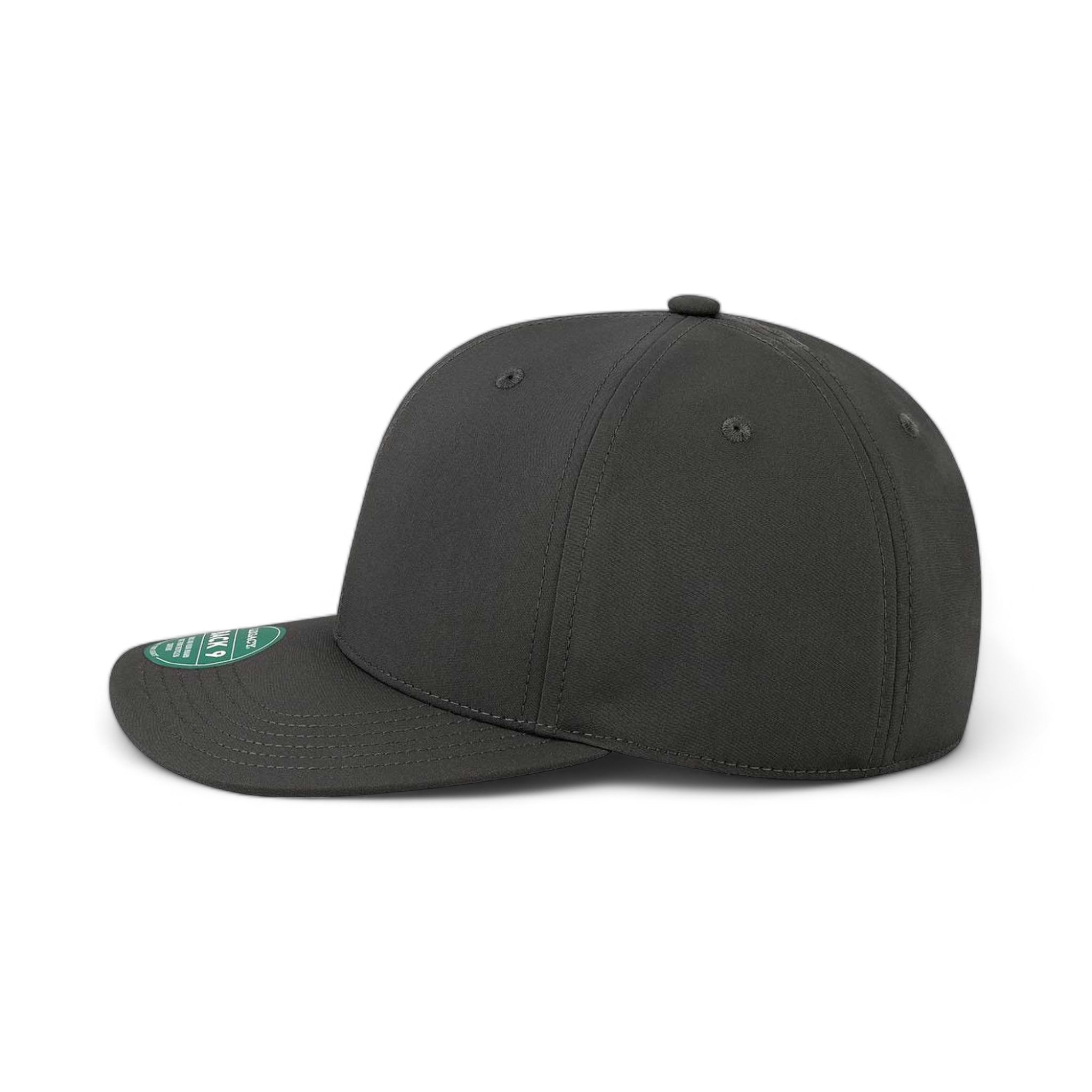 Side view of LEGACY B9A custom hat in black