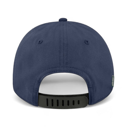 Back view of LEGACY B9A custom hat in navy