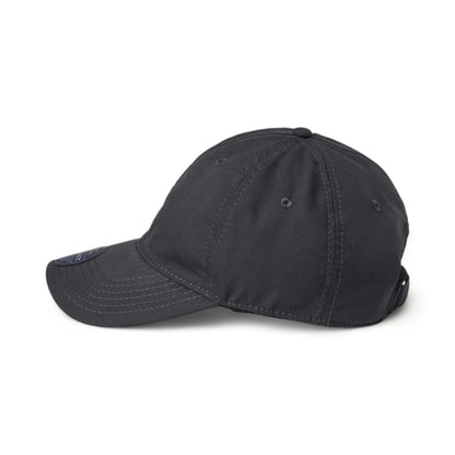 Side view of LEGACY CFA custom hat in dark grey