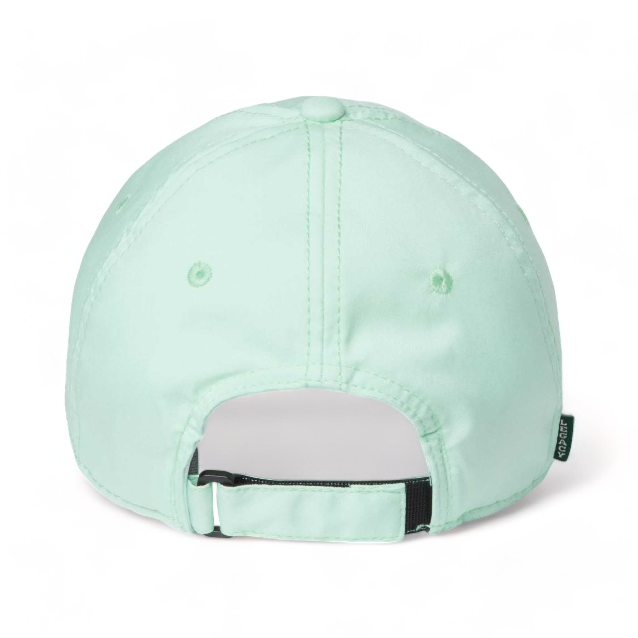 Back view of LEGACY CFA custom hat in light mint