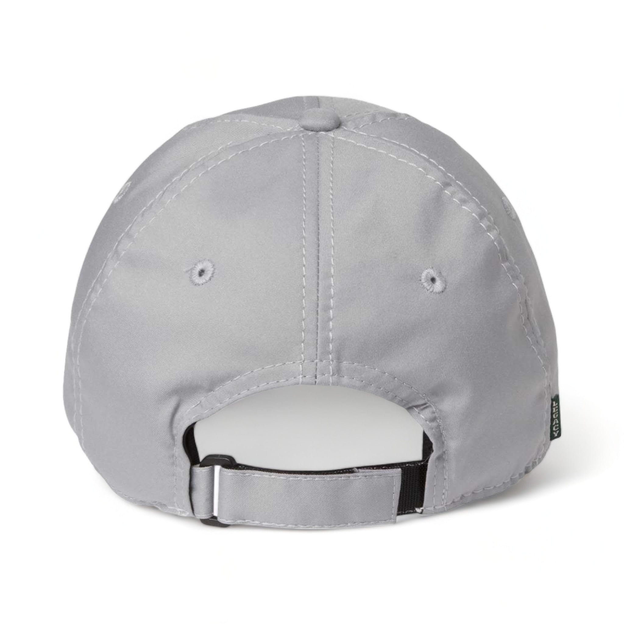 Back view of LEGACY CFA custom hat in shark grey