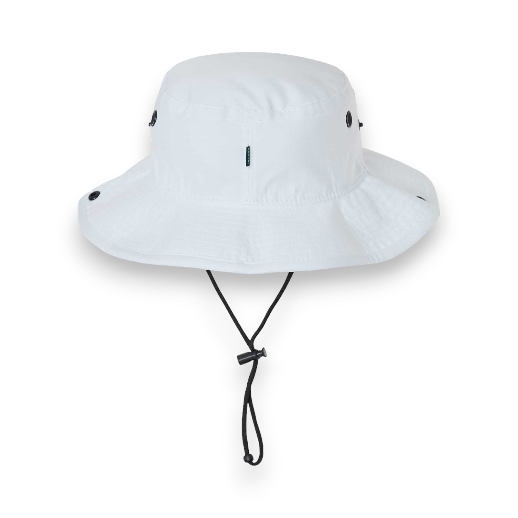 Back view of LEGACY CFB custom hat in white