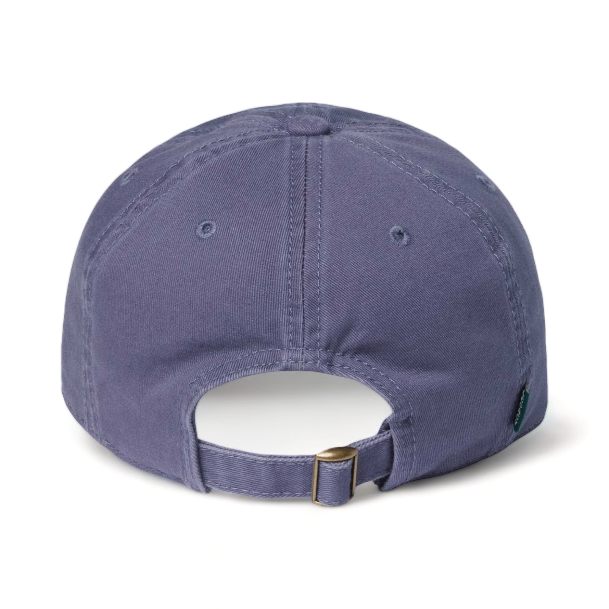 Back view of LEGACY EZA custom hat in slate blue