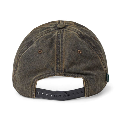 Back view of LEGACY OFAST custom hat in black