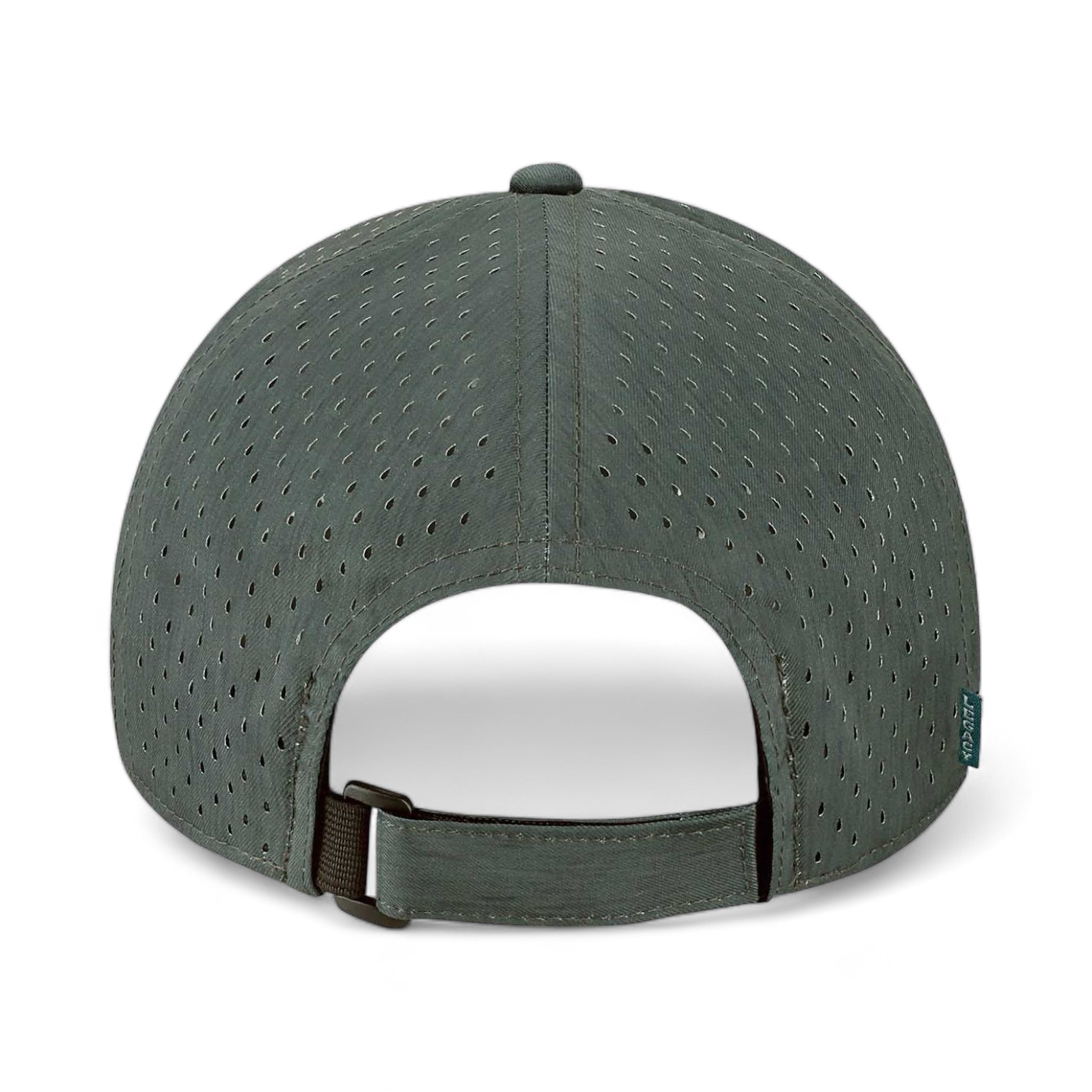 Back view of LEGACY RECS custom hat in eco black