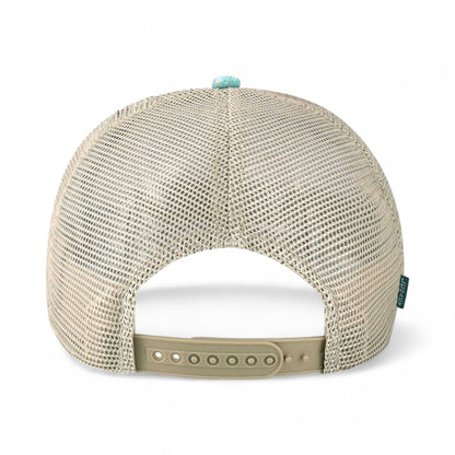 Back view of LEGACY ROADIE custom hat in aztec