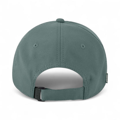Back view of LEGACY CFA custom hat in blue steel