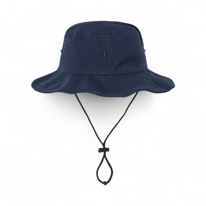 Back view of LEGACY CFB custom hat in navy