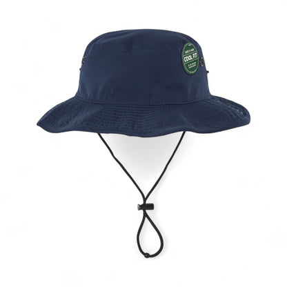 Front view of LEGACY CFB custom hat in navy