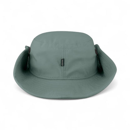 Back view of Legacy CFB custom hat in blue steel