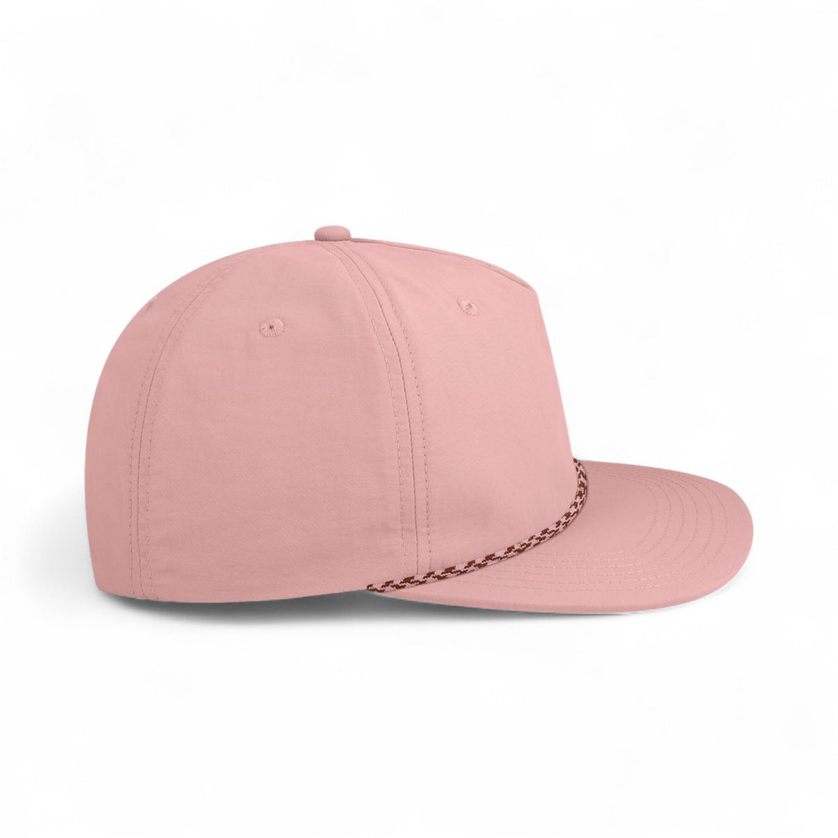 Right side view of Legacy CHILL custom hat in dusty rose