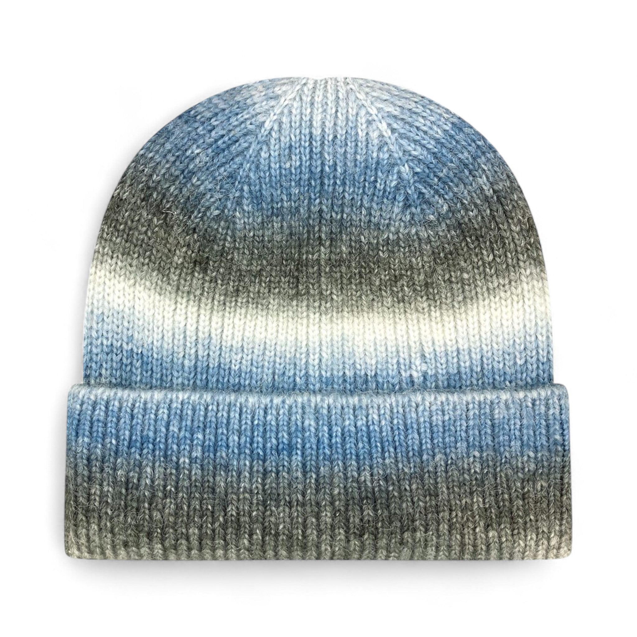 Front view of Legacy KTDRB custom hat in blue ice