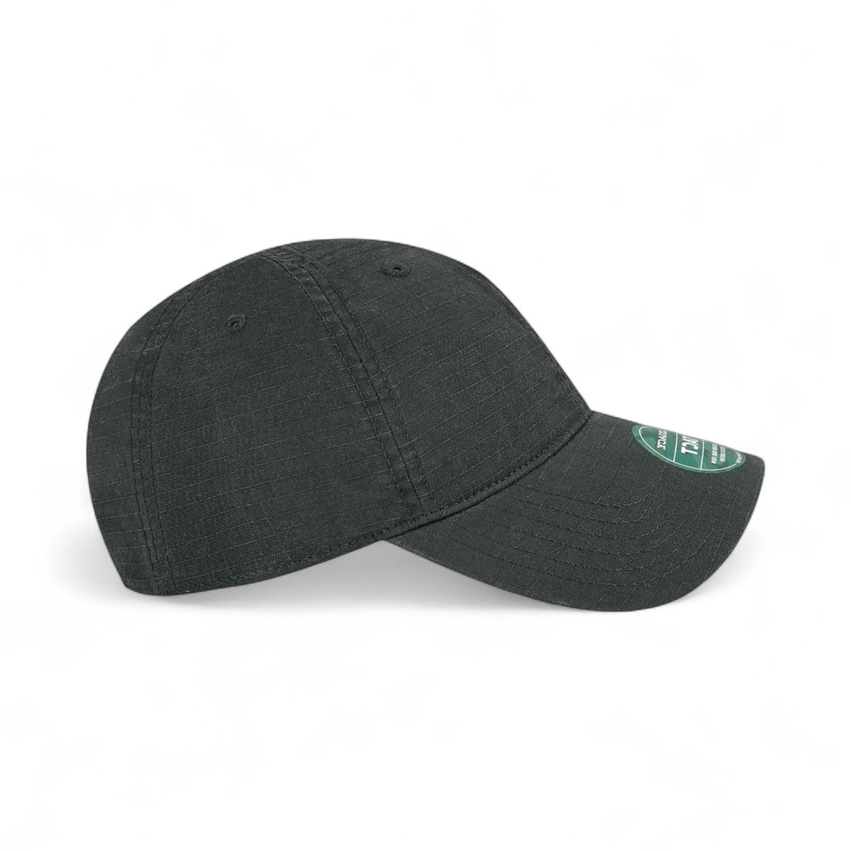 Right side view of Legacy TACT custom hat in black