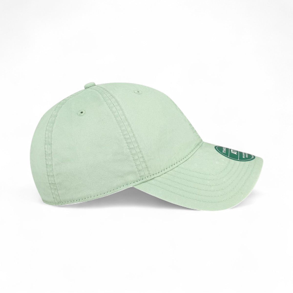 Right side view of Legacy TTA custom hat in aloe