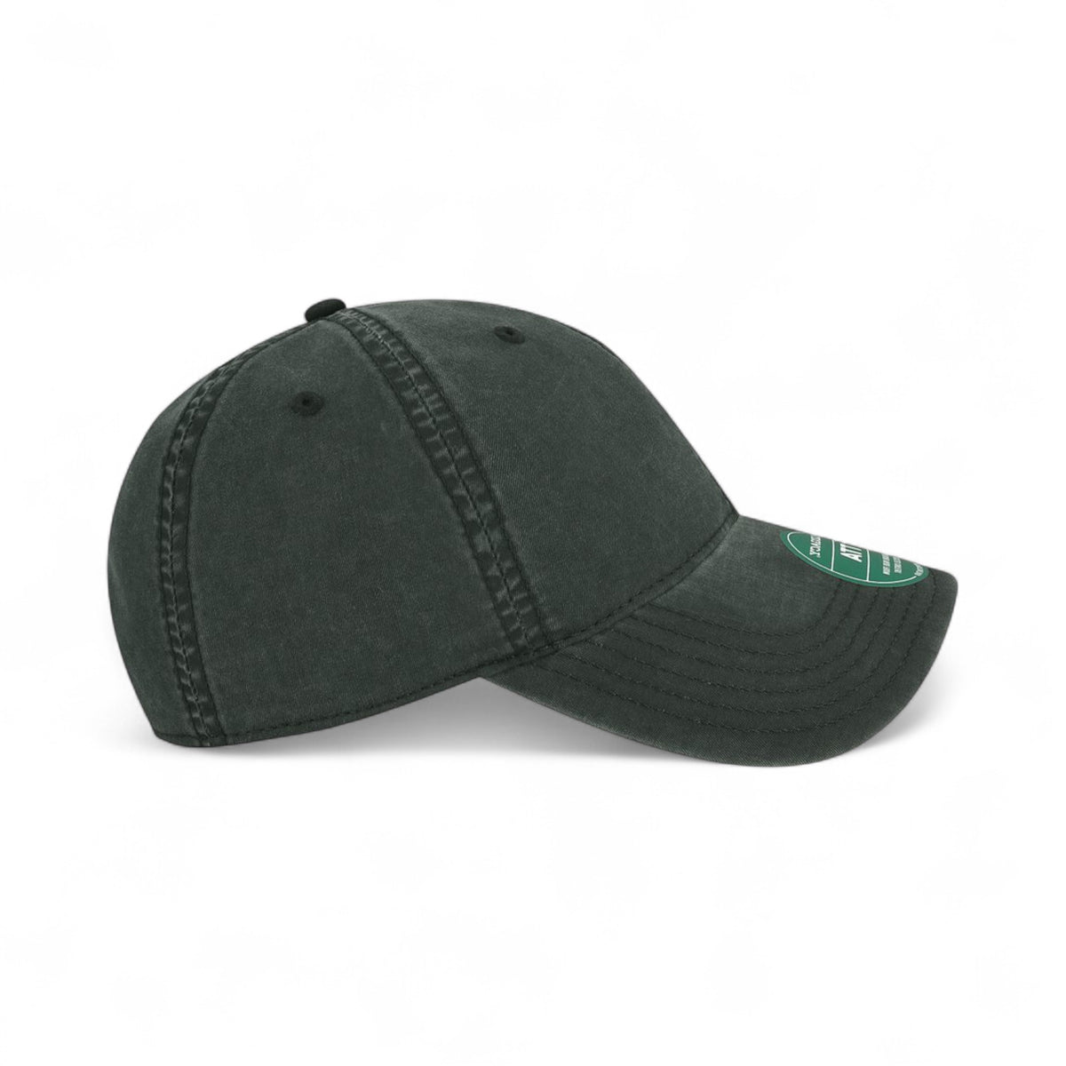 Right side view of Legacy TTA custom hat in black