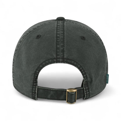 Back view of Legacy TTA custom hat in black